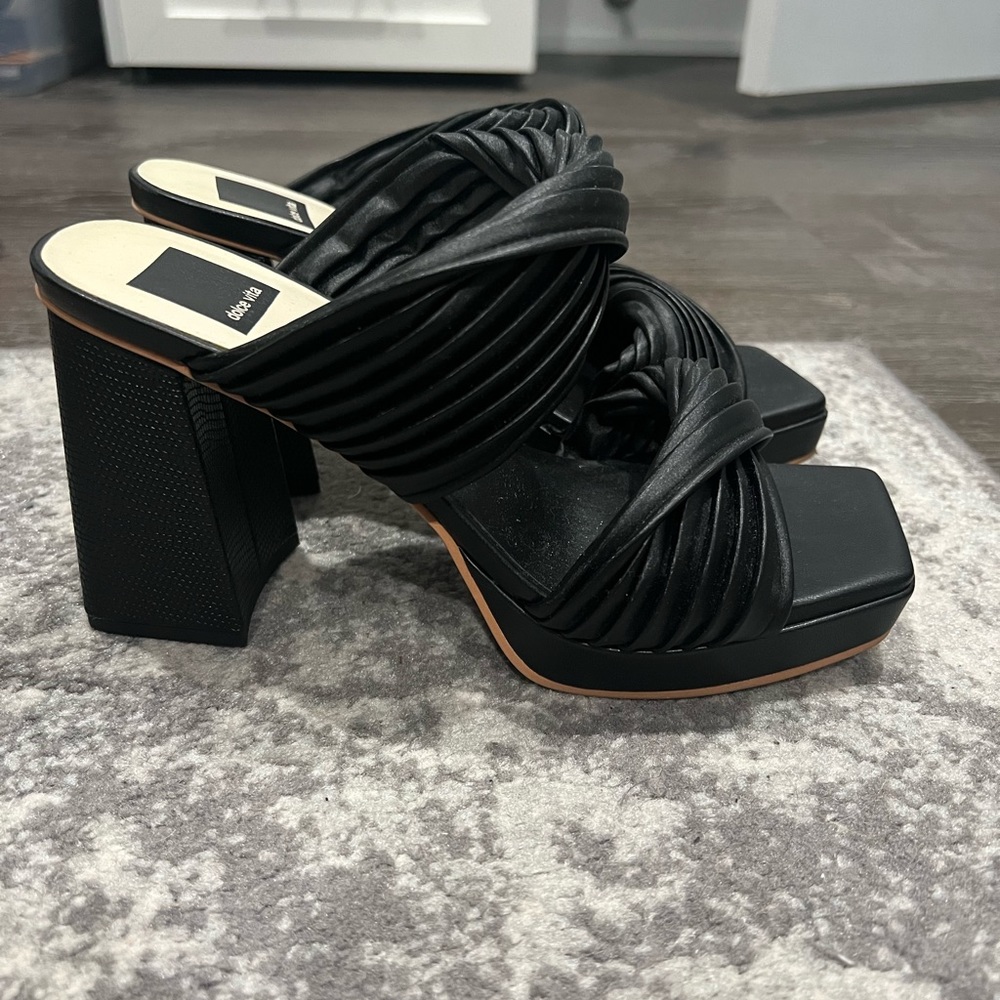 Dolce vita Altin platform slide black